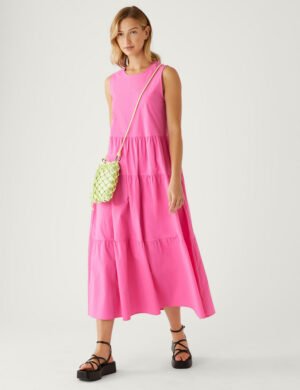 M&S Reports Surge in Sales of Pink Dresses – this is How to Style the Look