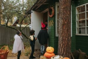 Halloween Doorscaping That Ooze Luxury, Not Low-Quality