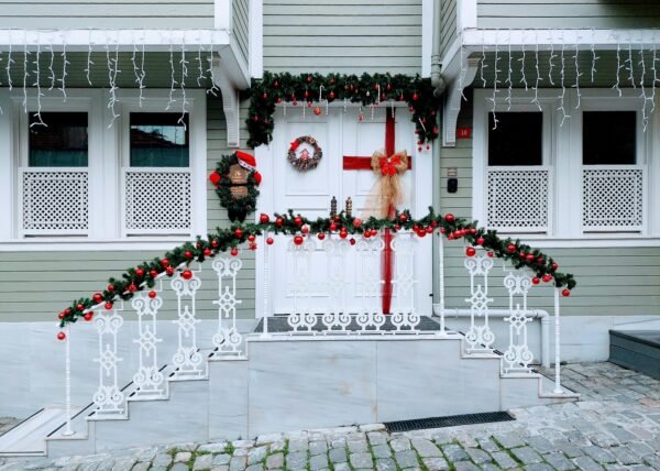 How to Decorate Your Front Door for Christmas (On a Budget)