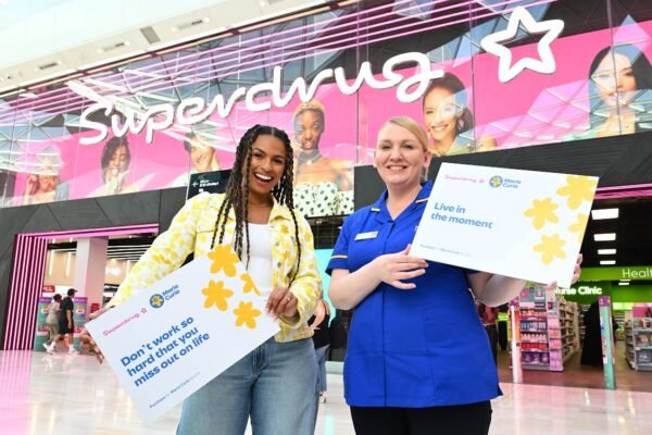 TV and Radio Presenter Kemi Rodgers Unveils the Top Pearls of Wisdom Shared by Patients at End of Life as Superdrug’s ‘Purchase for Marie Curie Nurses’ Campaign Launches